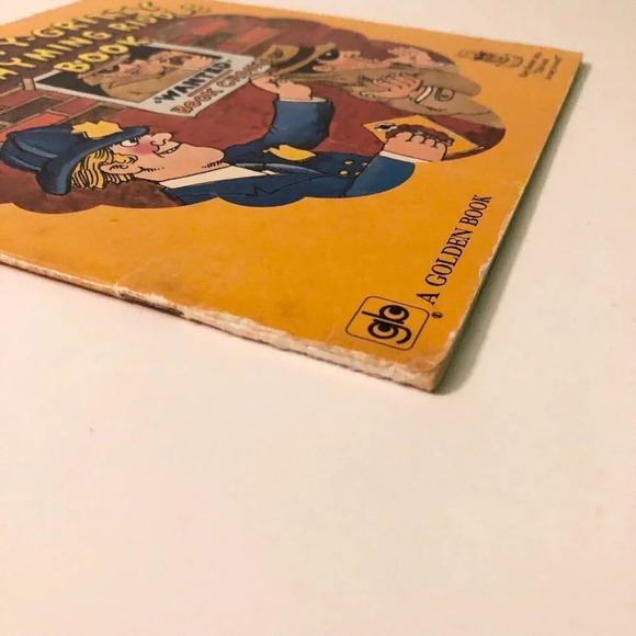 Vintage 1973 The Electric Company Nitty Gritty Rhyming Riddle Golden Book - Picture 4 of 16